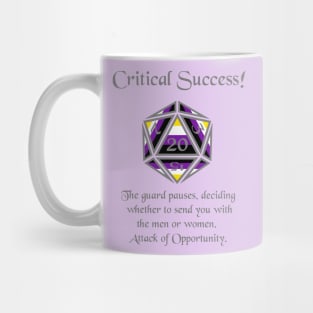 Nonbinary Pride Critical Success Mug